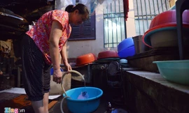 60 người sống ở biệt thự, hít nước cống thối