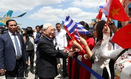Hình ảnh về chuyến thăm Cuba của Tổng Bí thư Nguyễn Phú Trọng