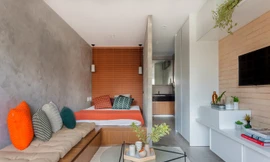 Căn hộ 27 m2 vừa đủ cho gia đình nhỏ