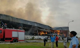 Vụ cháy tại nhà máy Texhong tại Quảng Ninh