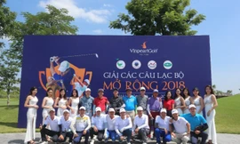 Hội Golf Hải Phòng vô địch giải Các CLB Mở rộng 2018