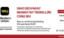 Agribank Đồng Nai: Giao dịch ngay, nhanh tay trúng lớn cùng Western Union	