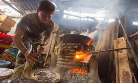 Làng nghề hấp cá ở Quy Nhơn