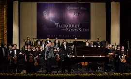 Khán giả thủ đô say mê trong đêm nhạc 'Thibaudet trình diễn Saint-Saëns' 
