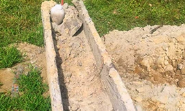 Phát hiện mộ thuyền và bình gốm cổ ở Hà Tĩnh