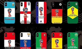 Loạt ốp lưng in hình biểu tượng World Cup 2018 và màu cờ của các đội tuyển nổi bật