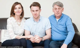 Rory Curtis cùng bố mẹ