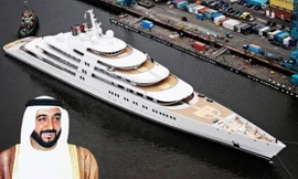 Siêu thuyền Topaz của Sheikh Mansour