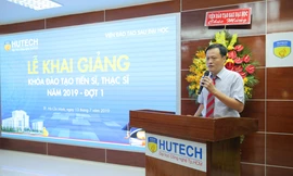Lễ khai giảng khóa đào tạo Thạc sĩ – Tiến sĩ năm 2019 của HUTECH diễn ra sáng ngày 13/7