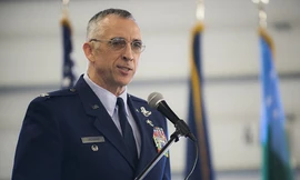 Đại tá Jackman khi còn đương chức. Ảnh: USNG.