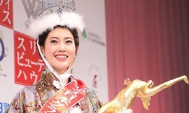 Nhan sắc cô gái 23 tuổi lên ngôi hoa hậu Nhật Bản