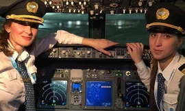 Các nữ phi công xinh đẹp và dũng cảm chinh phục bầu trời