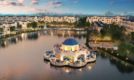 Một góc Vinhomes Marina gợi nhắc đến thành phố kỳ quan xinh đẹp Santorini – Hy Lạp (hình ảnh minh họa)