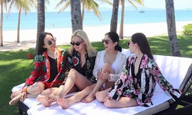 Hội bạn thân của Kim Lim đang có mặt tại Đà Nẵng.