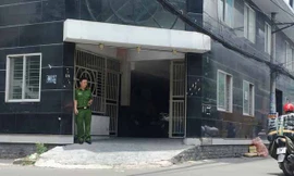 Khu vực xảy ra vụ án.