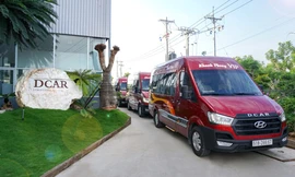 Dàn xe “Hàng không 5 sao Mặt Đất” Khanh Phong tuyến Đà Lạt – Nha Trang 