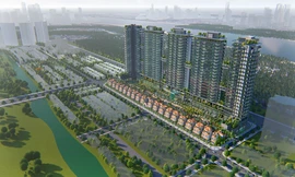 Sunshine Crystal River sở hữu vị trí vàng có tầm nhìn bao trọn sân golf Ciputra đắt giá