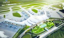 Cảng hàng không Long Thành có thiết kế hình hoa sen.