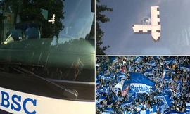 CLB Hertha Berlin gặp tai nạn bất ngờ ở Bielefeld