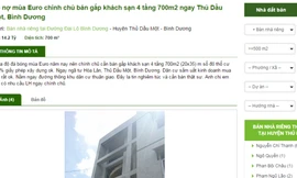 Một rao bán khách sạn được đăng với lý do thua độ bóng đá mùa Euro.