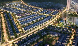 Vị trí lý tưởng của An Vượng Villa khi nằm tại mặt đường lớn và Công viên Thiên Văn học