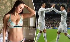 Ronaldo 'mối lái' bóng hồng bốc lửa cho đồng đội cũ