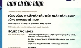 VBI được cấp chứng nhận hệ thống quản lý an toàn thông tin