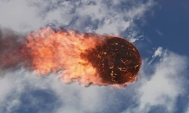 Cực hiếm, nổ sao băng mạnh gấp chục lần bom nguyên tử