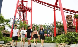 Giá vé vui chơi Dragon Park giảm tới 75%, chỉ còn 50.000 đồng