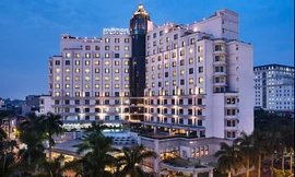 Toàn cảnh khách sạn 5 sao Pullman Hanoi nhìn từ trên cao