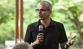 Satya Nadella, 46 tuổi sẽ thay thế ông Steve Ballmer giữ chức giám đốc điều hành Microsoft