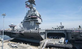 USS Gerald R. Ford là “đầu tàu” của các hàng không mẫu hạm lớp Ford. (Ảnh: Hải quân Mỹ)