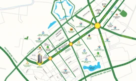 Green Pearl Bắc Ninh sở hữu vị trí đắc địa – trung tâm sầm uất nhất Bắc Ninh