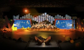 Sân khấu của chương trình