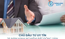 Thăng Long City – pháp lý minh bạch rõ ràng – an tâm trọn vẹn cho người mua