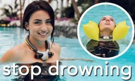 Vòng cổ Ploota đặc biệt dành cho trẻ em và những người có nguy cơ trượt chân trong nhà tắm.