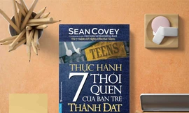 Nhà sách Tiền Phong giới thiệu sách Thực hành 7 thói quen của bạn trẻ thành đạt