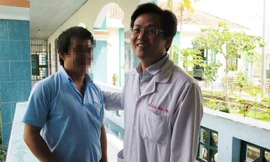 Bác sĩ Nghĩa và học viên cai nghiện bị ảo giác.