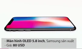 Sản xuất một chiếc iPhone X tốn bao nhiêu?