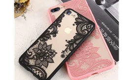 Ốp lưng, bao da Trung Quốc có thiết kế bắt mắt.