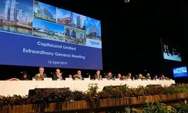 Đại hội cổ đông bất thường CapitaLand tạiSingapore, tổ chức vào ngày 12 tháng 4 năm 2019