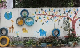 Biến bãi rác thành vườn hoa, 'hàng độc' ở Cầu Giấy