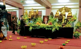 Cầu siêu, tưởng nhớ Chủ tịch nước Trần Đại Quang tại quê nhà