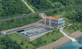 Dự án Thủy điện Pờ Hồ, xã Trung Lèng Hồ, huyện Bát Xát. Ảnh Intracom