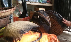 Một số đồ đạc trong nhà ông Hợp bị đốt