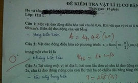 Bài kiểm tra 'bất cần đời' xôn xao cộng đồng mạng