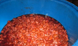 Kinh hãi mứt dừa làm từ dừa phế thải