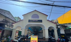 Chợ Hàn ở Đà Nẵng sau khi được đầu tư 8 tỷ đồng cải tạo