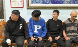 Công an Lâm Đồng tiếp nhận bốn nghi phạm gây ra vụ chém người ở Đà Lạt 