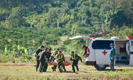 Xem Quân y Việt Nam - Lào - Campuchia diễn tập